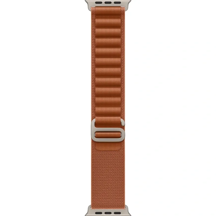 Смарт-часы Apple Watch Ultra 3 - 49 mm Natural Titanium case | ремешок Alpine Loop | Terra Cotta, S - фото 3