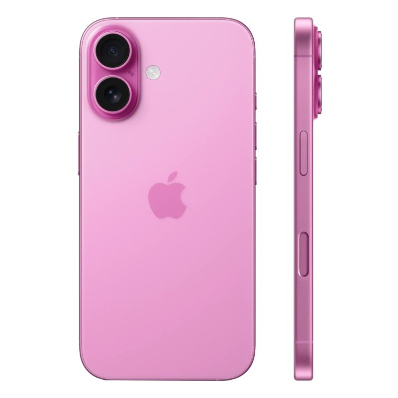 Смартфон Apple iPhone 16 256 ГБ Розовый (nano SIM+eSIM) 2