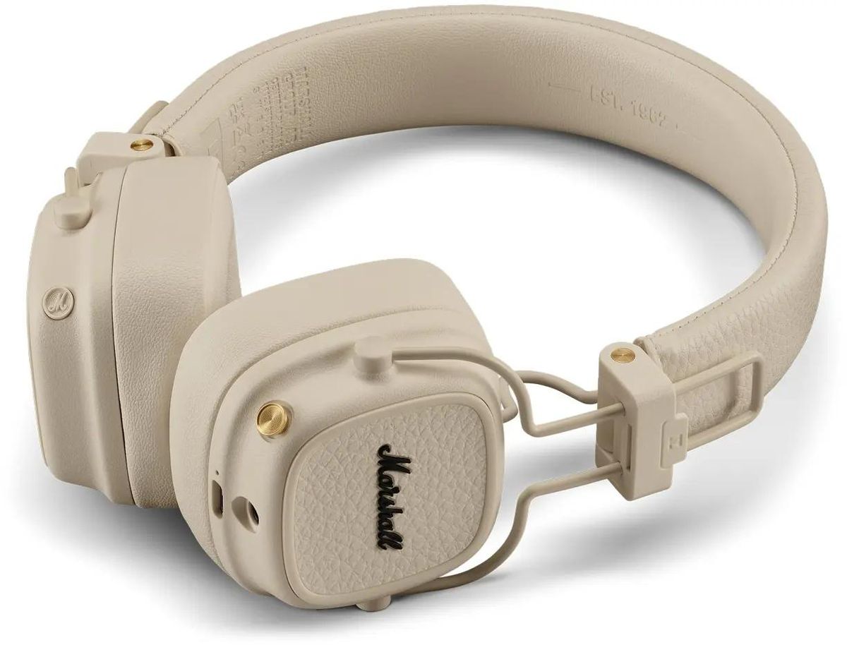 Беспроводные наушники Marshall Major V Бежевый 4