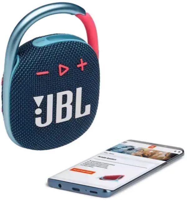 Портативная колонка JBL Clip 4 Синий 6