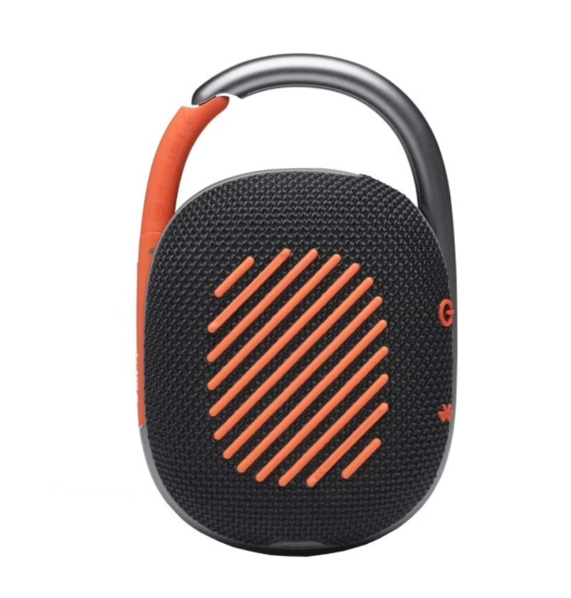 Портативная колонка JBL Clip 4 Black-Orange - фото 3