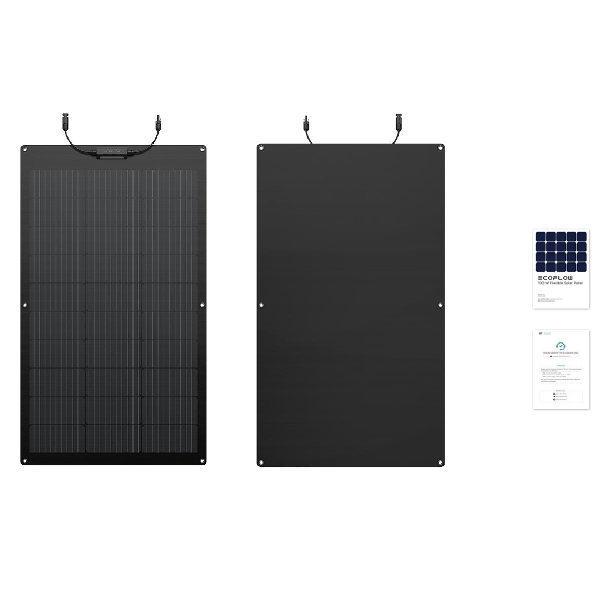Гибкая солнечная панель EcoFlow 100 Вт 5