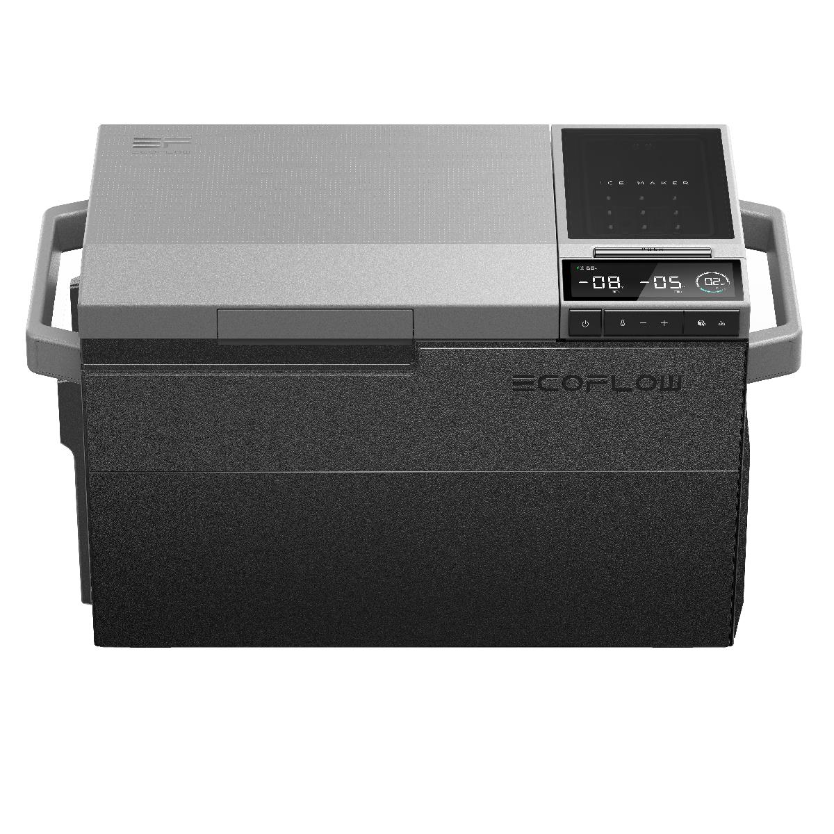 Портативный холодильник EcoFlow Glacier с АКБ, с колесами и рукояткой 5