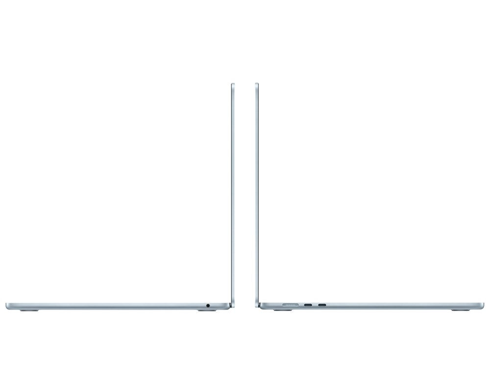 Ноутбук Apple MacBook Air 15" M4 (2025) 10C CPU/10C GPU, 24 ГБ RAM, 2 ТБ SSD, Sky Blue 3