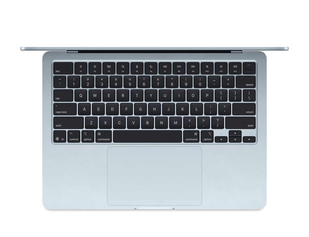 Ноутбук Apple MacBook Air 15" M4 (2025) 10C CPU/10C GPU, 32 ГБ RAM, 2 ТБ SSD, (Sky Blue | Голубое небо) (Z1HF000N7) - фото 2
