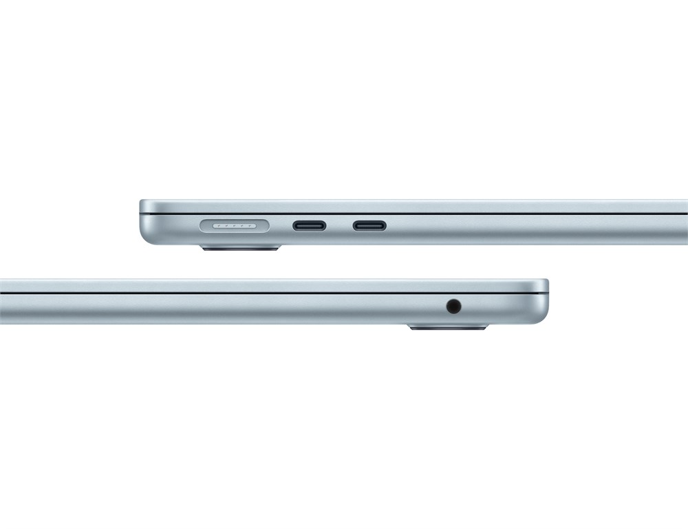 Ноутбук Apple MacBook Air 15" M4 (2025) 10C CPU/10C GPU, 32 ГБ RAM, 2 ТБ SSD, (Sky Blue | Голубое небо) (Z1HF000N7) 4