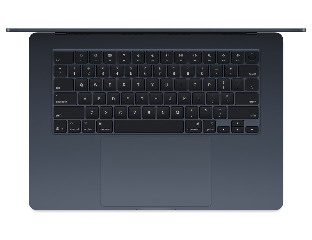 Ноутбук Apple MacBook Air 15" M4 (2025) 10C CPU/10C GPU, 24 ГБ RAM, 2 ТБ SSD, Midnight Black - фото 2