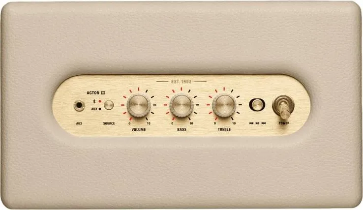 Аудиосистема Marshall Acton BT III Бежевый - фото 2