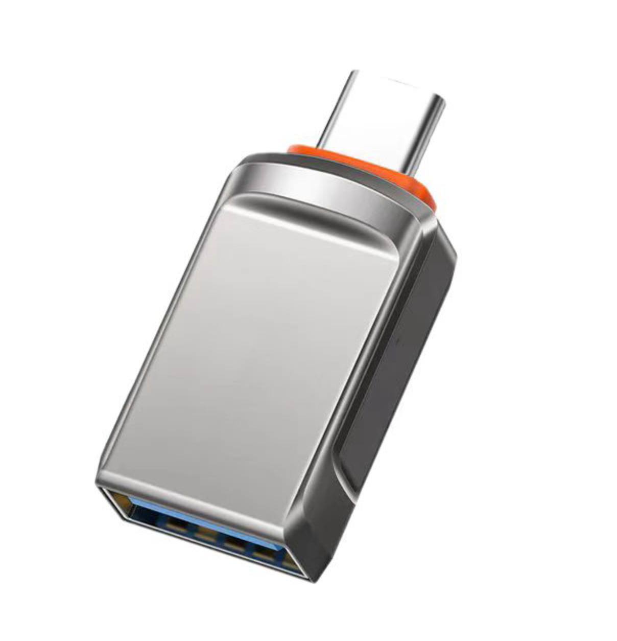 Переходник Gurdini Zinc Alloy Type-C to USB
