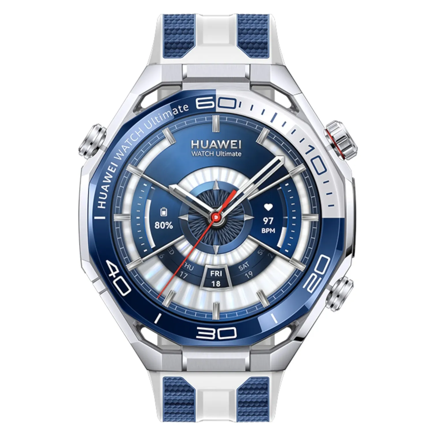 Смарт-часы Huawei Watch Ultimate 2 - 48 mm, Blue-Gray 2