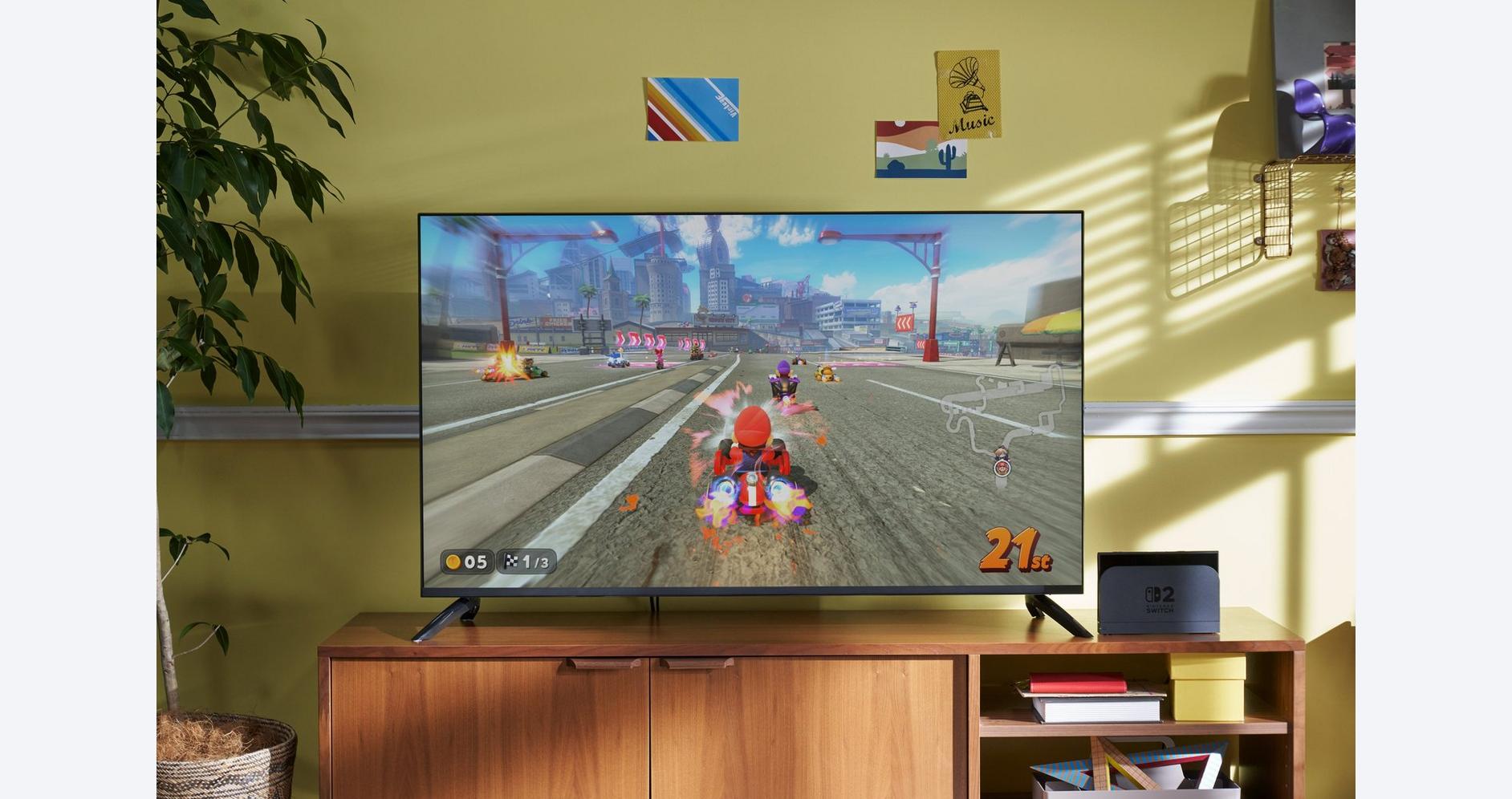 Игровая приставка Nintendo Switch 2 + Mario Kart World Bundle, чёрный (Black) - фото 3