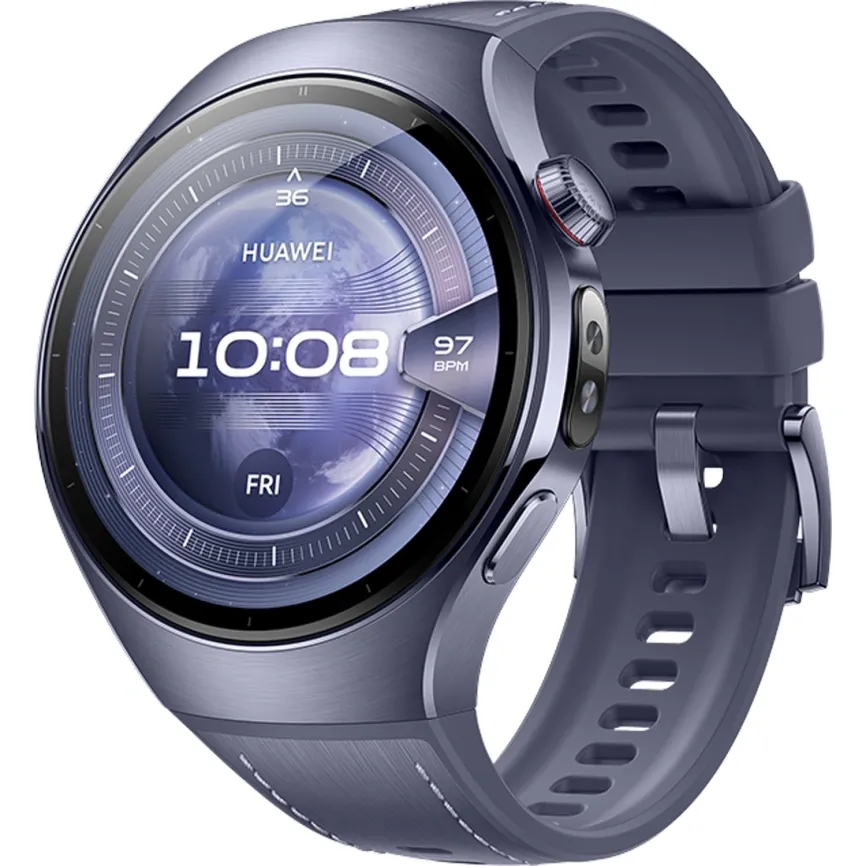 Смарт-часы Huawei Watch 5 - 46 mm, Gray-Purple - фото 2