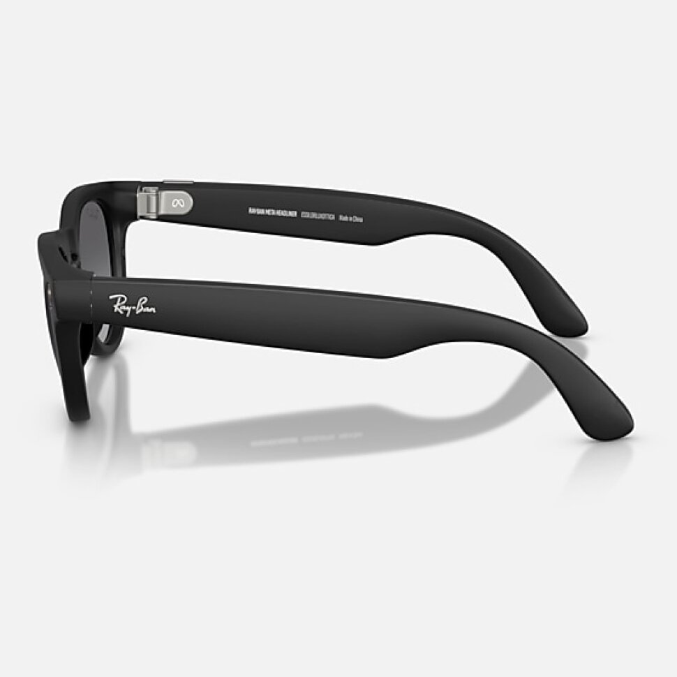 Умные очки Ray-Ban Meta Headliner Gen 2 RW4013 (матовая чёрная оправа, линзы поляризованные графитовый градиент) 5