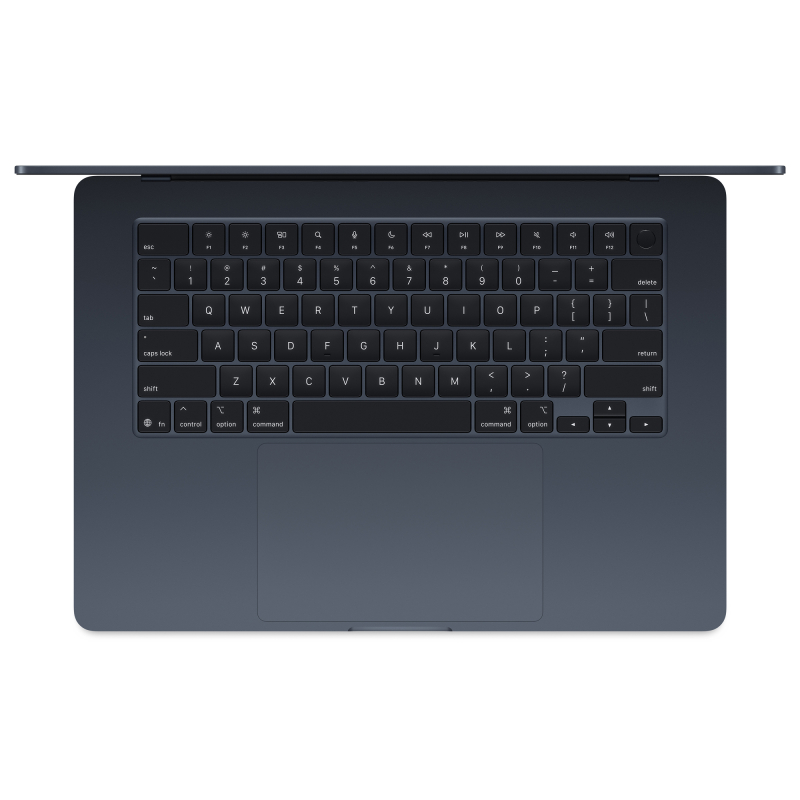 Ноутбук Apple MacBook Air 15" M4 (2025) 10C CPU/10C GPU, 16 ГБ RAM, 256 ГБ SSD, (Midnight black | Тёмная ночь) - фото 2