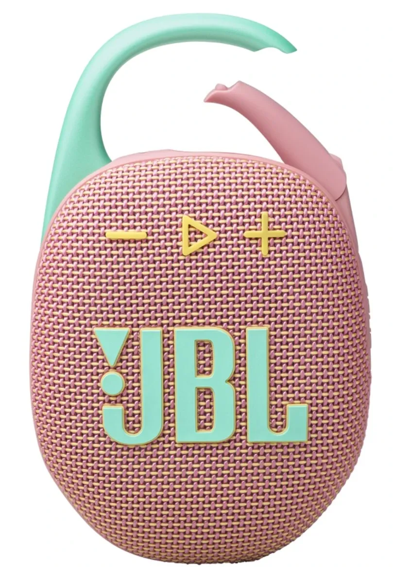 Портативная колонка JBL Clip 5 Розовый - фото 2