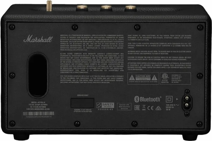 Аудиосистема Marshall Acton BT III Черный - фото 3