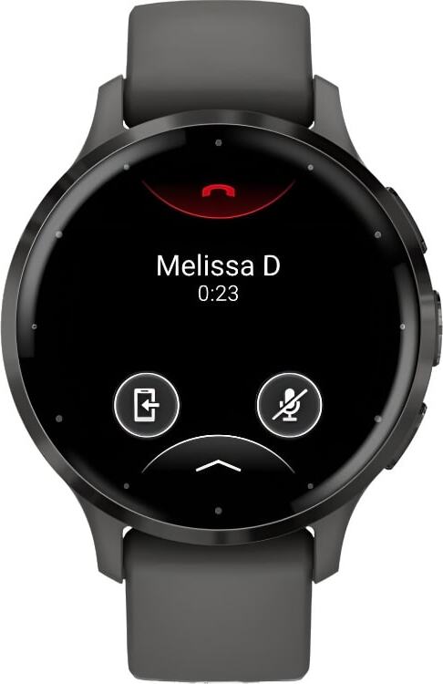 Смарт-часы Garmin Venu 3S - 41 mm, Серый, темно-серый безель, серый ремешок - фото 2