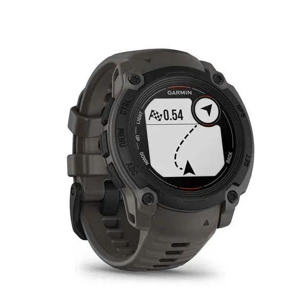 Смарт-часы Garmin Instinct E - 40 mm, Черный, угольно-черный силиконовый ремешок - фото 3
