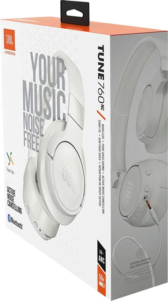 Наушники JBL Tune 760NC White 8