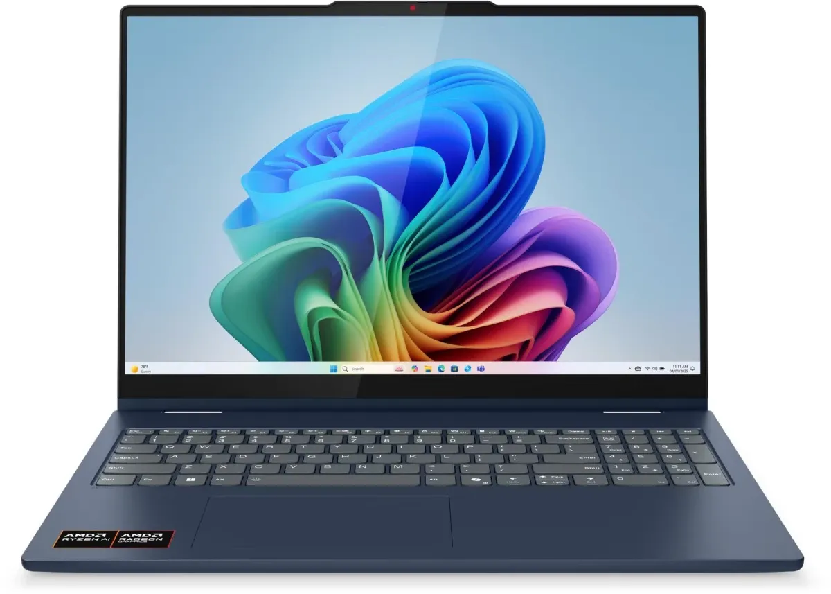 Ноутбук Lenovo IdeaPad 5 2-in-1 16 83KU000QUS (AMD Ryzen AI 7 350 16 ГБ RAM, 512 ГБ SSD) Синий - фото 2