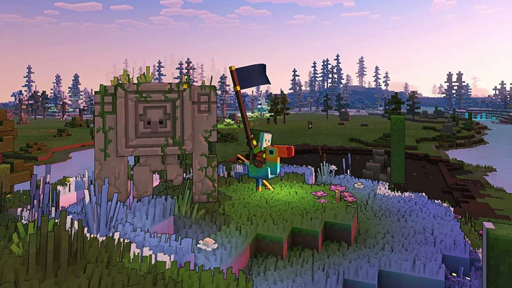 Игра Minecraft Legends (PS5, полностью на русском) 6