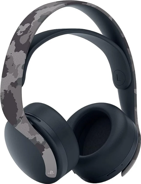 Наушники с микрофоном Sony PULSE 3D, серый камуфляж (Grey Camouflage) - фото 3