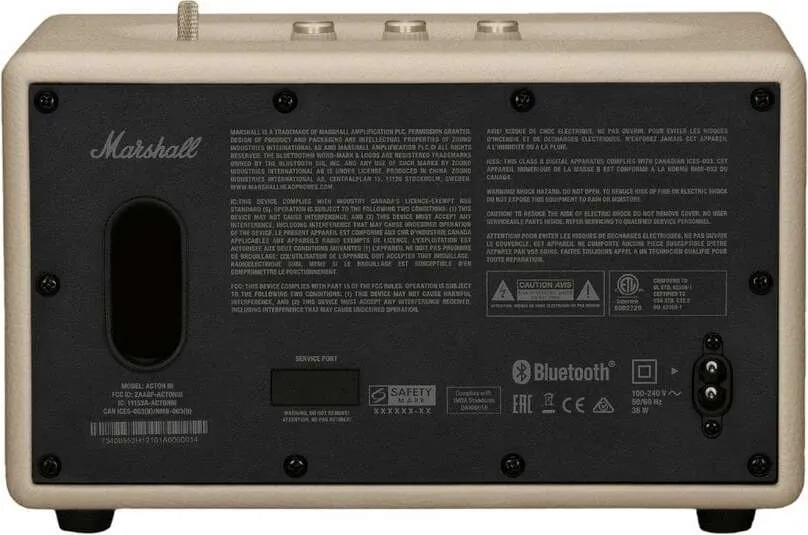 Аудиосистема Marshall Acton BT III Бежевый 4