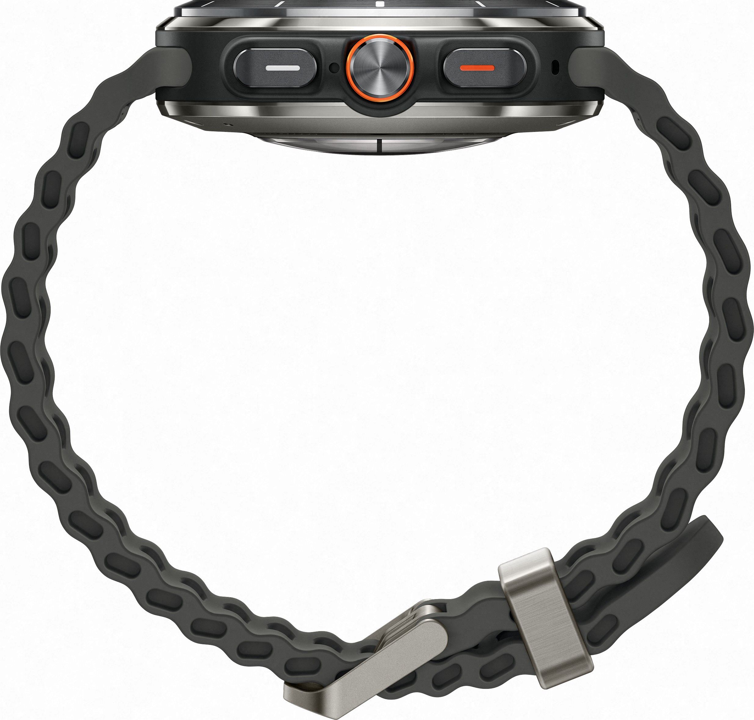 Смарт-часы Samsung Galaxy Watch Ultra (2025) - 47 mm (SM-L705) Titanium Silver (черный ремешок) 5