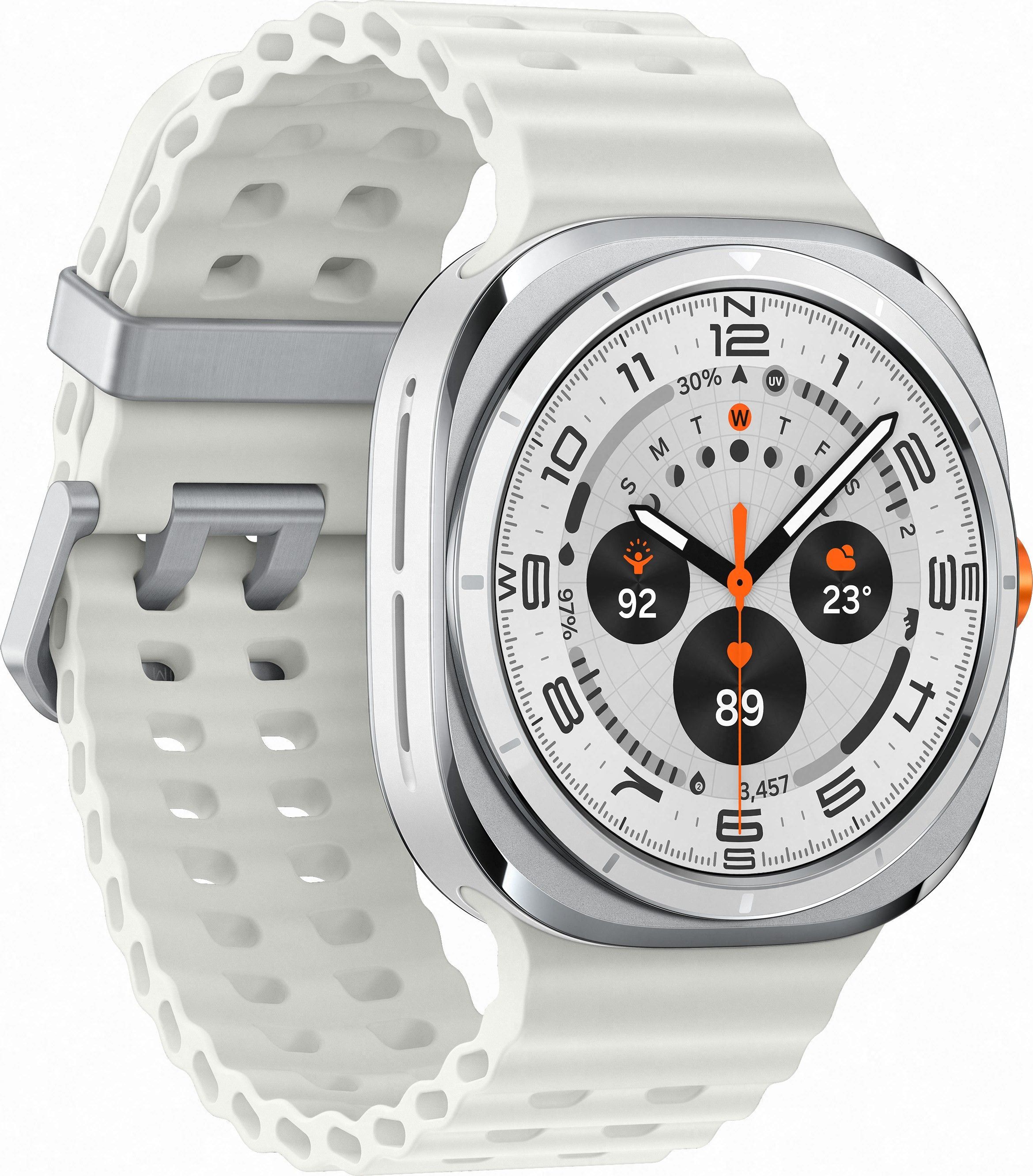Смарт-часы Samsung Galaxy Watch Ultra (2024) - 47 mm (SM-L705) Titanium White (белый ремешок) 3