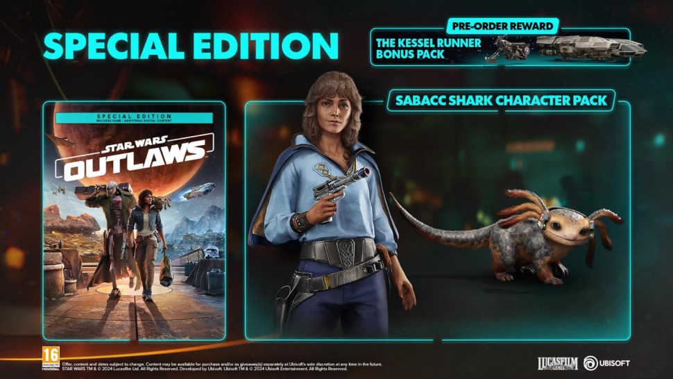 Игра Star Wars Outlaws Special Edition (PS5, русские субтитры и интерфейс) - фото 2