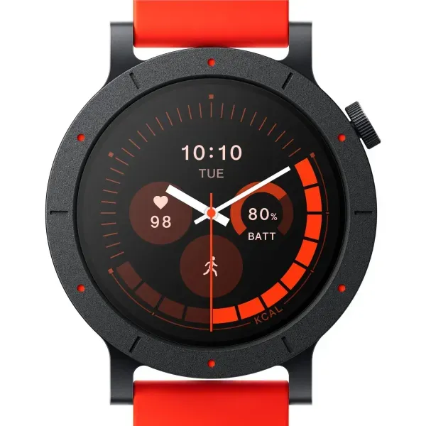 Смарт-часы CMF by Nothing Watch Pro 3 - Orange (темно-серый с оранжевым ремешком) - фото 2