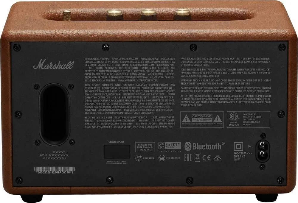 Аудиосистема Marshall Acton II, Коричневый 4