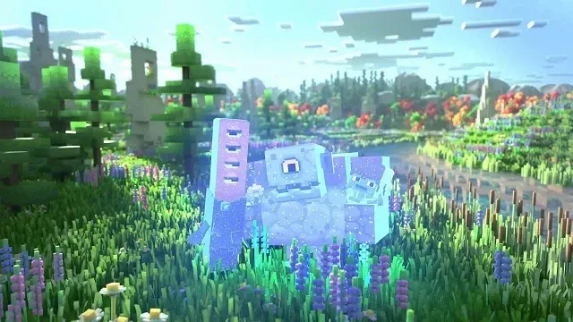 Игра Minecraft Legends (PS5, полностью на русском) - фото 3
