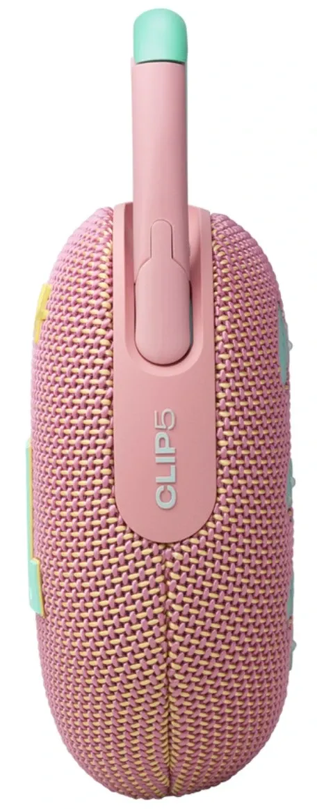 Портативная колонка JBL Clip 5 Розовый 5