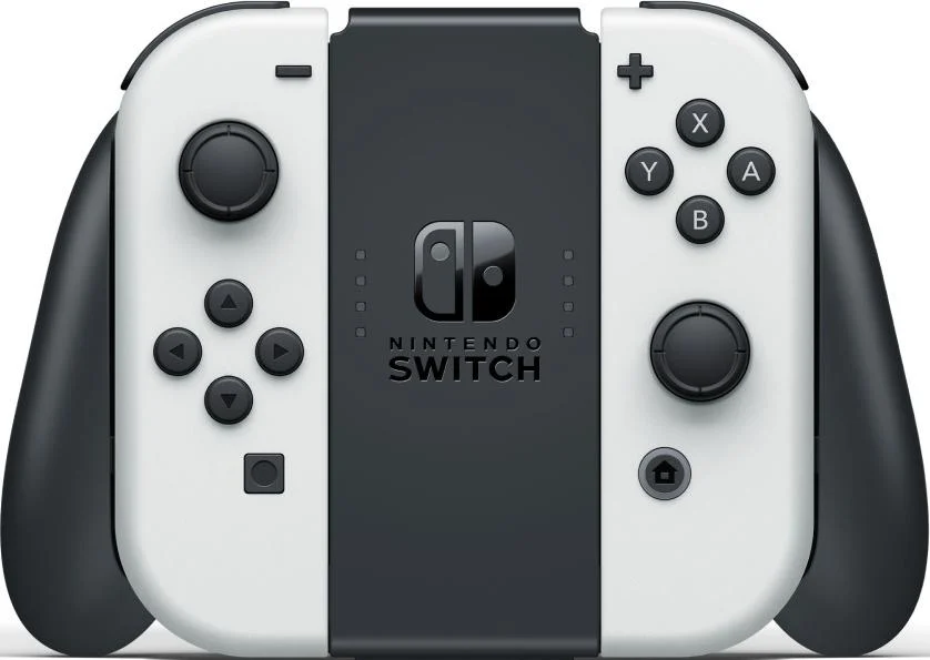 Игровая приставка Nintendo Switch OLED + Super Mario Odyssey, белый - фото 3