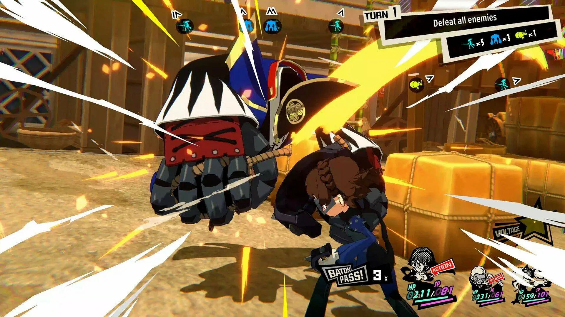 Игра Persona 5 Tactica (PS5, английская версия) - фото 2