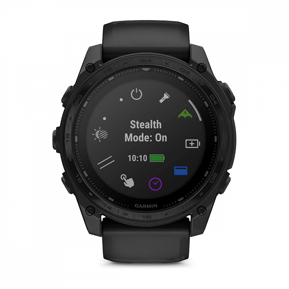 Смарт-часы Garmin Tactix 8 Solar Sapphire, AB Ultralight - 51 mm, Черный с черным ремешком (010-03407-00) 4