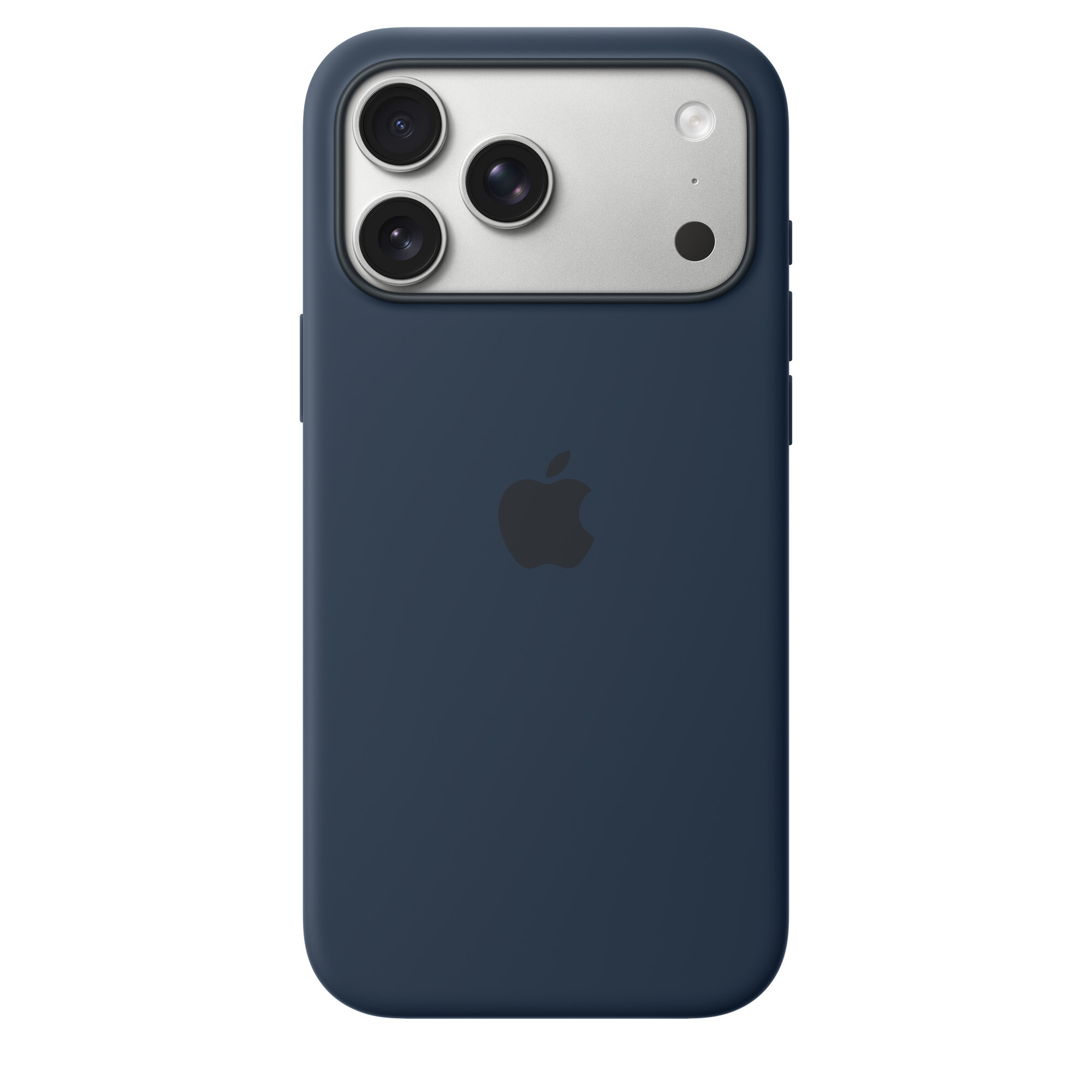 Чехол Silicone Case MagSafe для iPhone 17 Pro Синий - фото 3