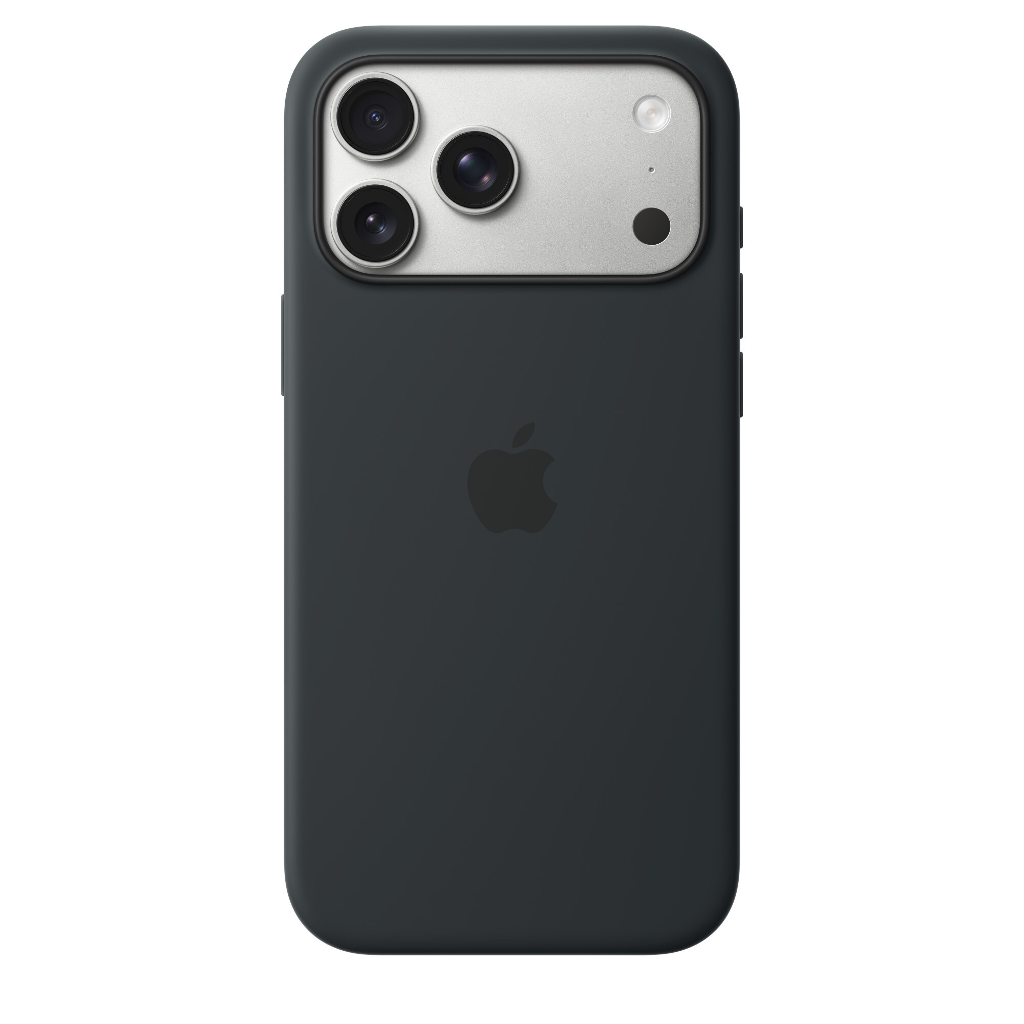 Чехол Silicone Case MagSafe для iPhone 17 Pro Черный - фото 3