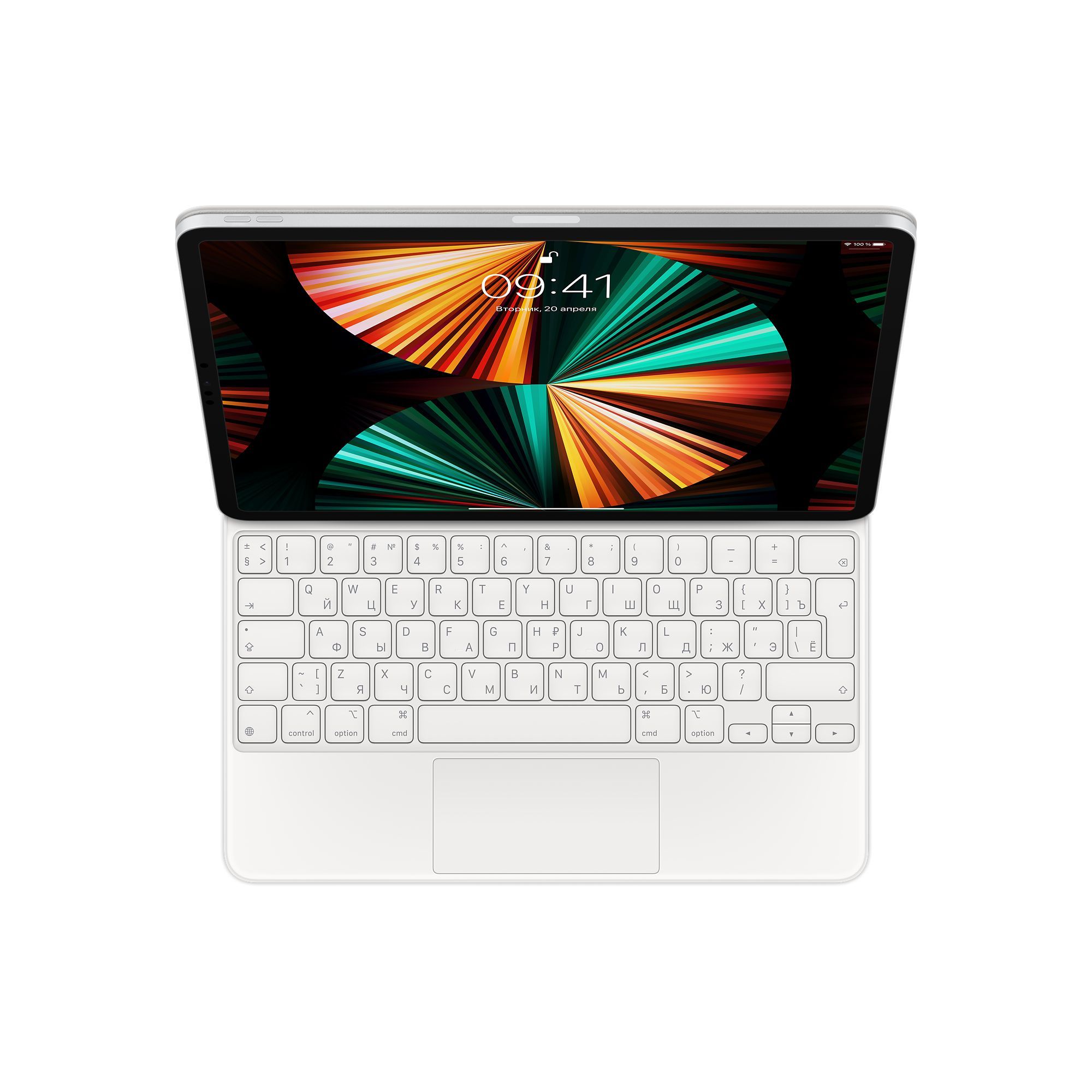 Клавиатура Apple Magic Keyboard для iPad Pro 12.9" 2021 Белый 4