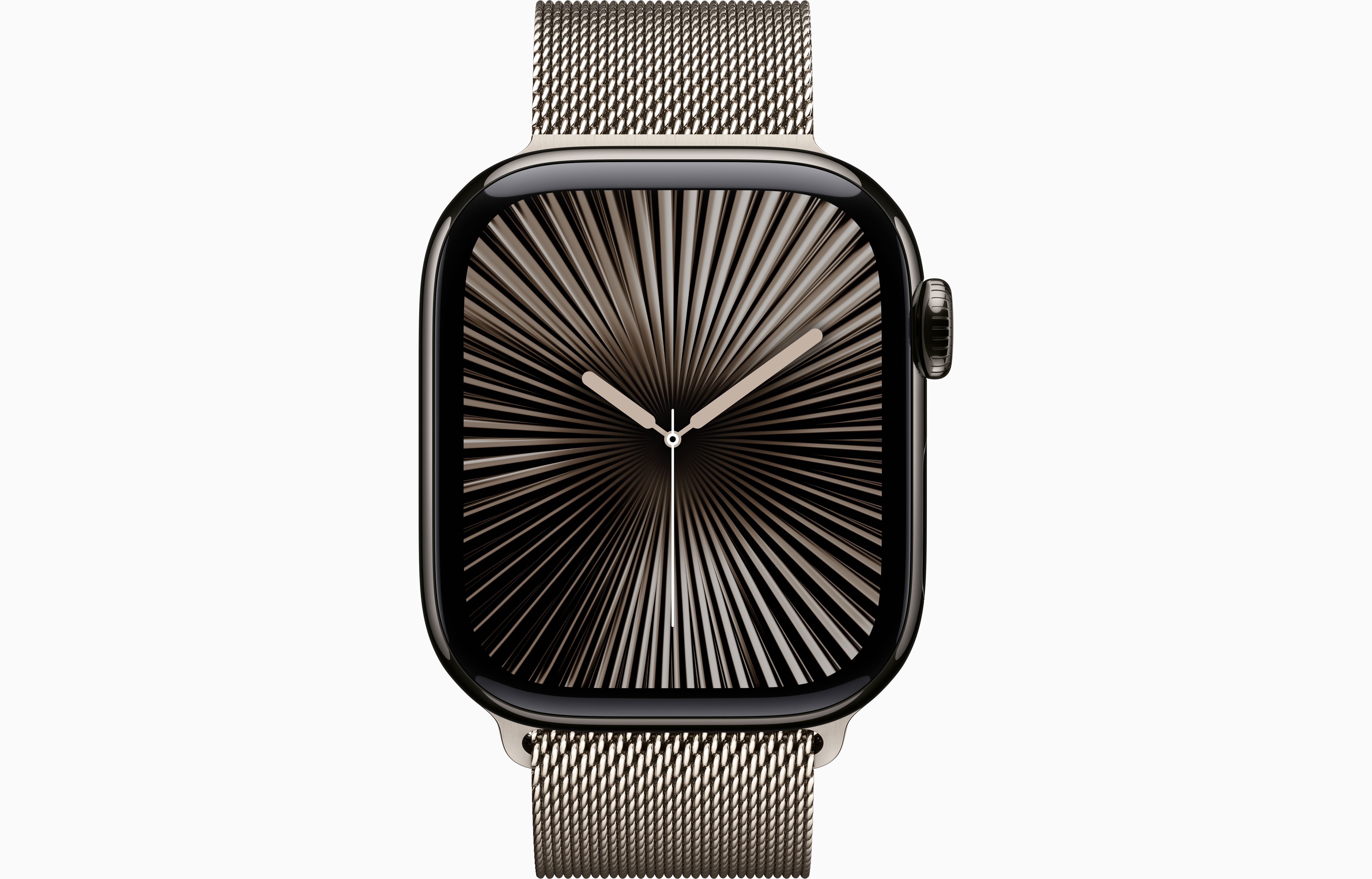Смарт-часы Apple Watch S10 - 46 mm Титановый корпус | ремешок Milanese Loop | цвет Natural Titanium, S/M - фото 2