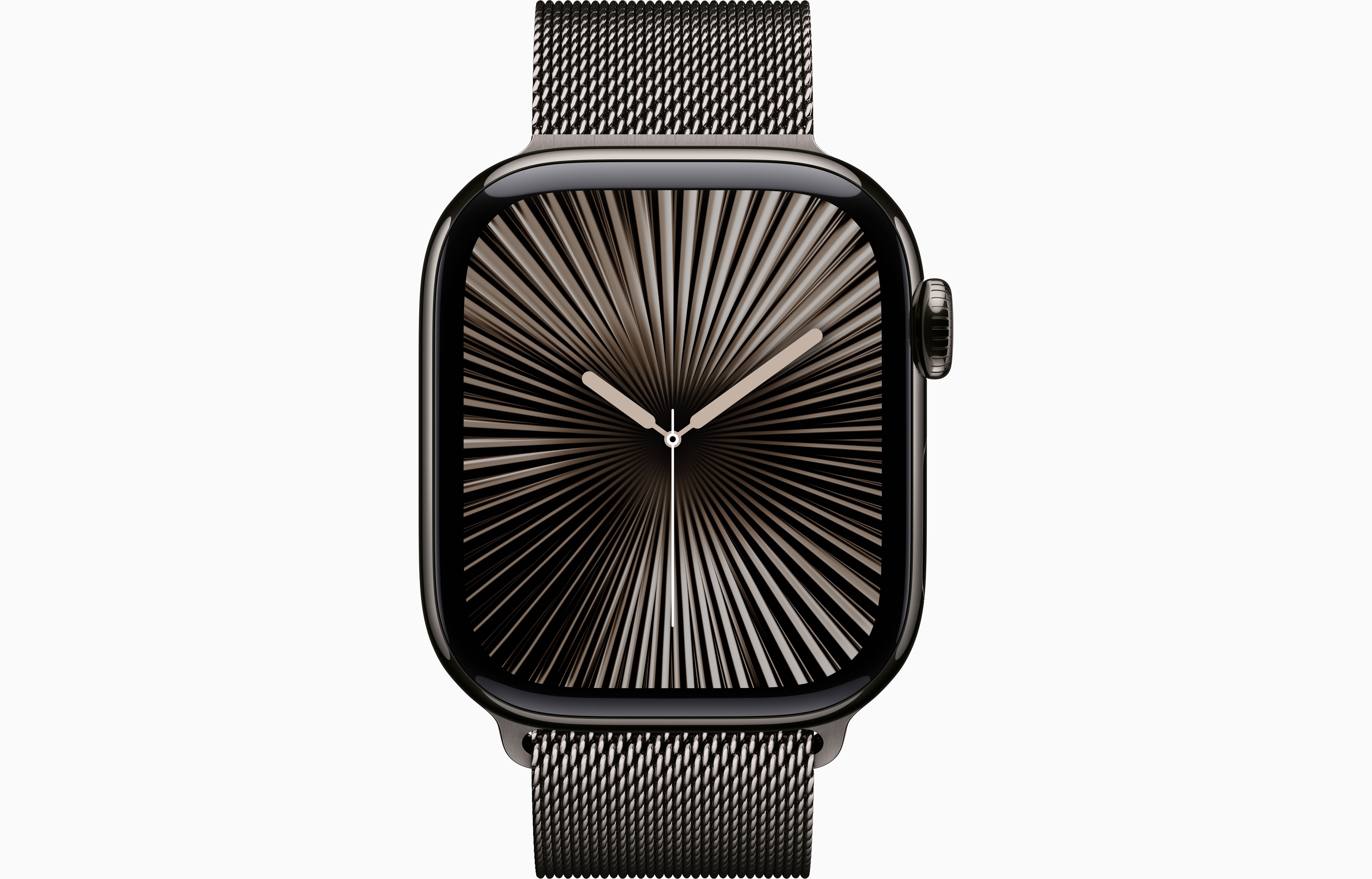 Смарт-часы Apple Watch S10 - 42 mm Титановый корпус | ремешок Milanese Loop | цвет Grey, S/M - фото 2