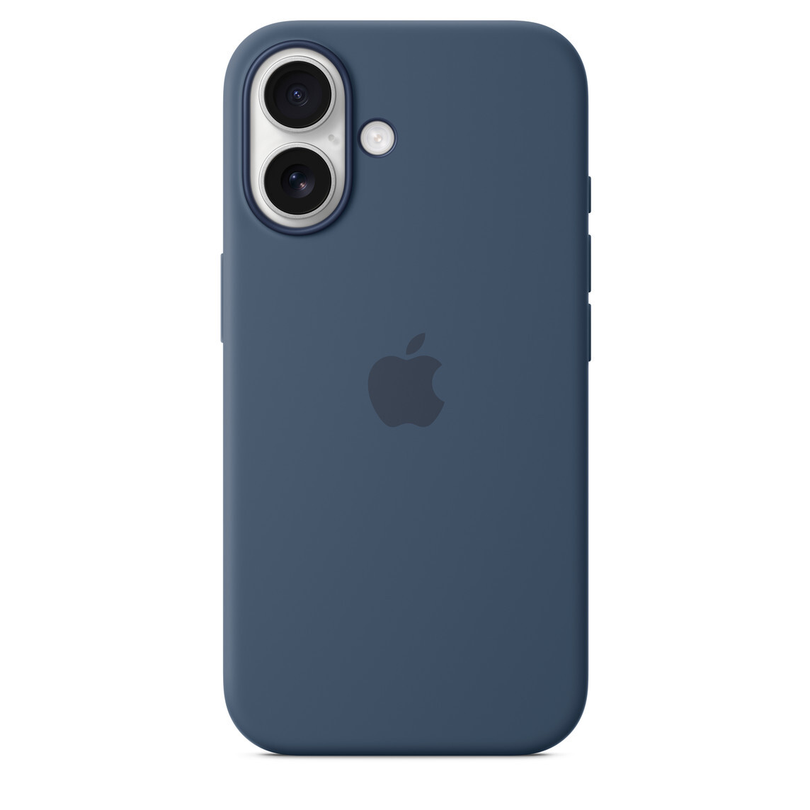 Чехол Silicone Case MagSafe для iPhone 16 Синий