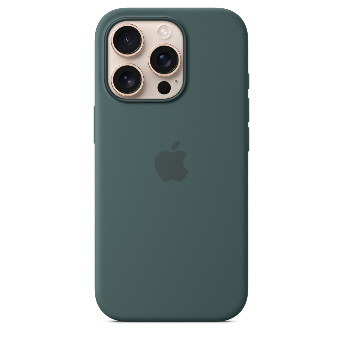 Чехол Silicone Case MagSafe для iPhone 16 Pro Зеленый