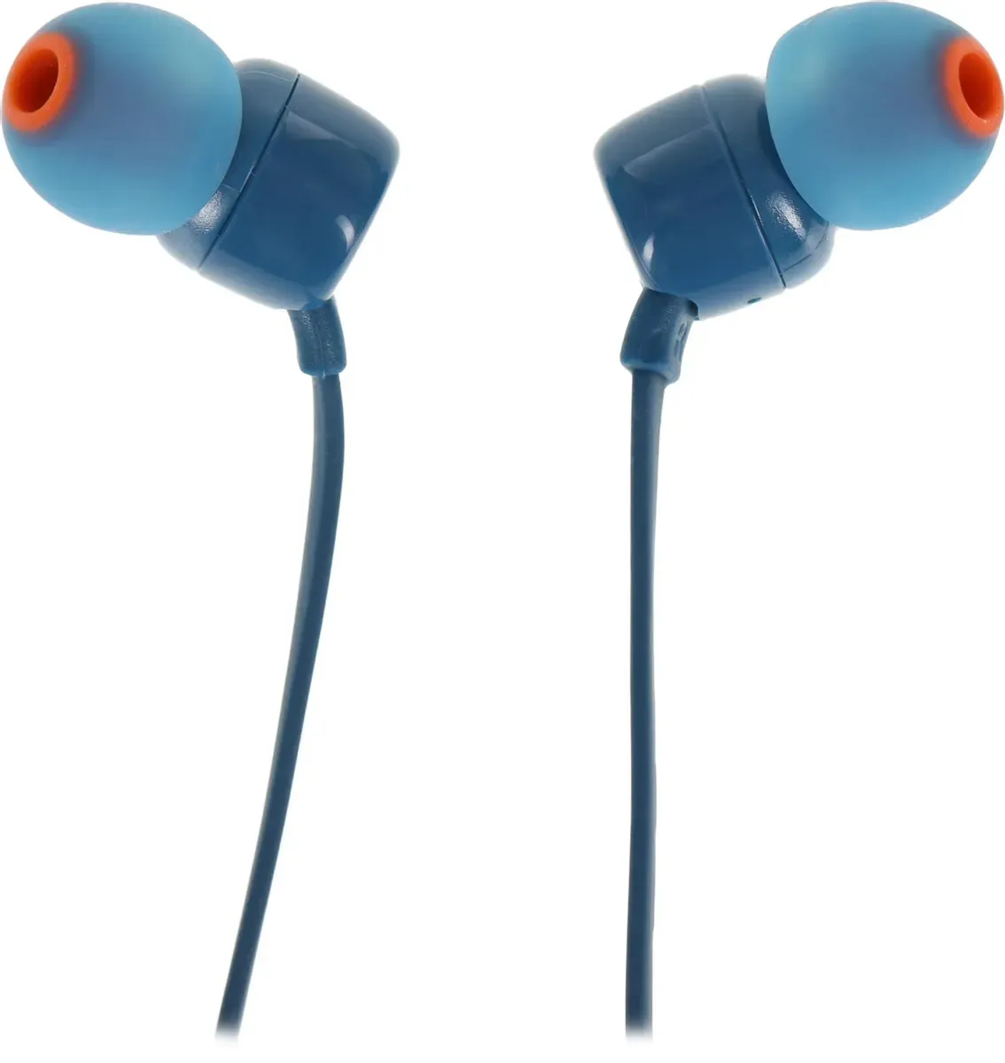 Наушники JBL Tune 110, 3.5 мм, внутриканальные, цвет Синий - фото 2