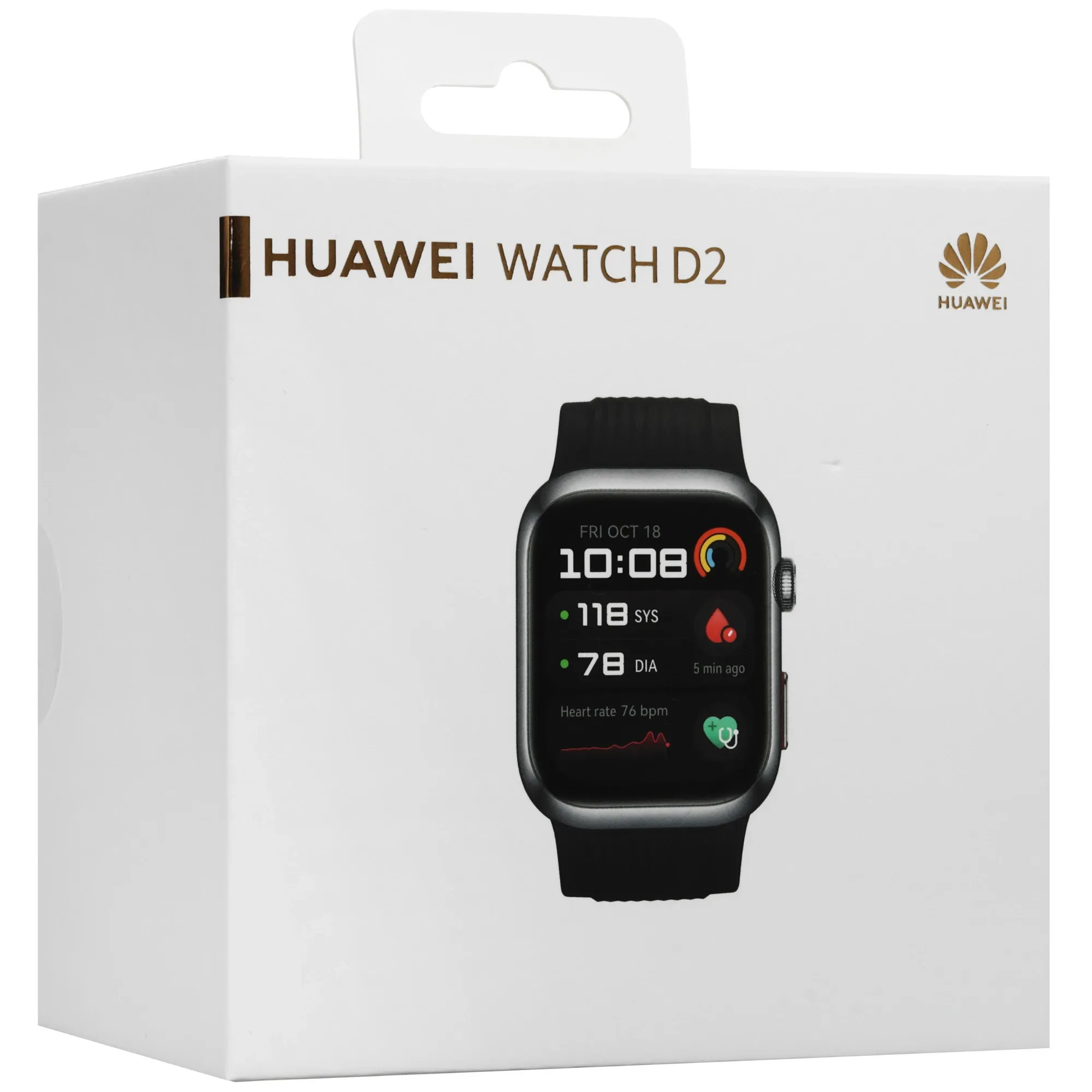 Смарт-часы Huawei Watch D2 - 48 mm, Silver Black 9