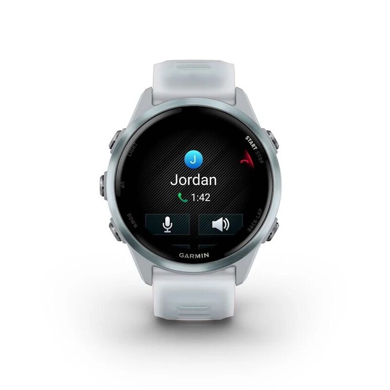 Смарт-часы Garmin Forerunner 570 - 42 mm, Облачно-голубой алюминий с облачно-голубым ремешком 4