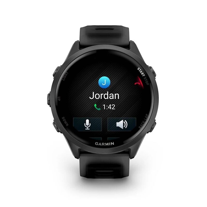 Смарт-часы Garmin Forerunner 570 - 47 mm, Сланцево-серый алюминий с черным ремешком 4