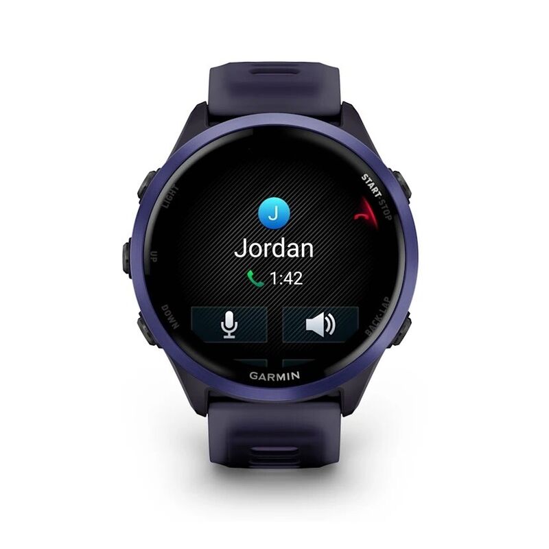 Смарт-часы Garmin Forerunner 570 - 47 mm, Индиго алюминий с ремешком цвета фиолетового индиго 4