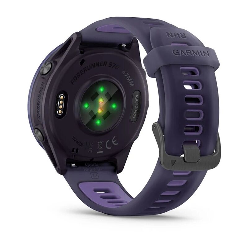 Смарт-часы Garmin Forerunner 570 - 47 mm, Индиго алюминий с ремешком цвета фиолетового индиго 7